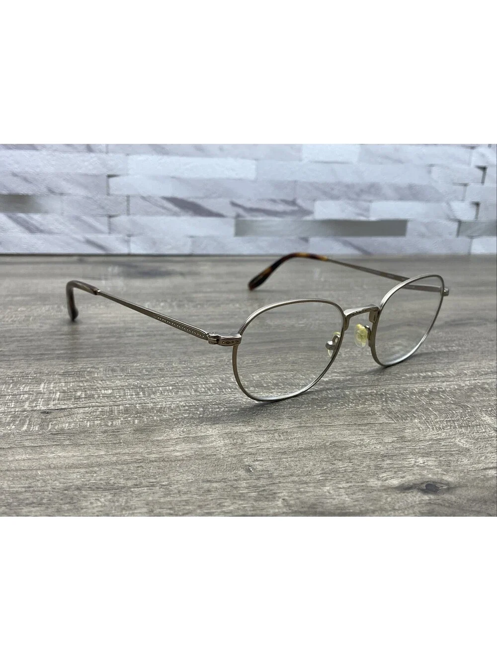Badgley Mischka Eyeglasses Frames Only, Carter, 48-20-145, Antique Gold
